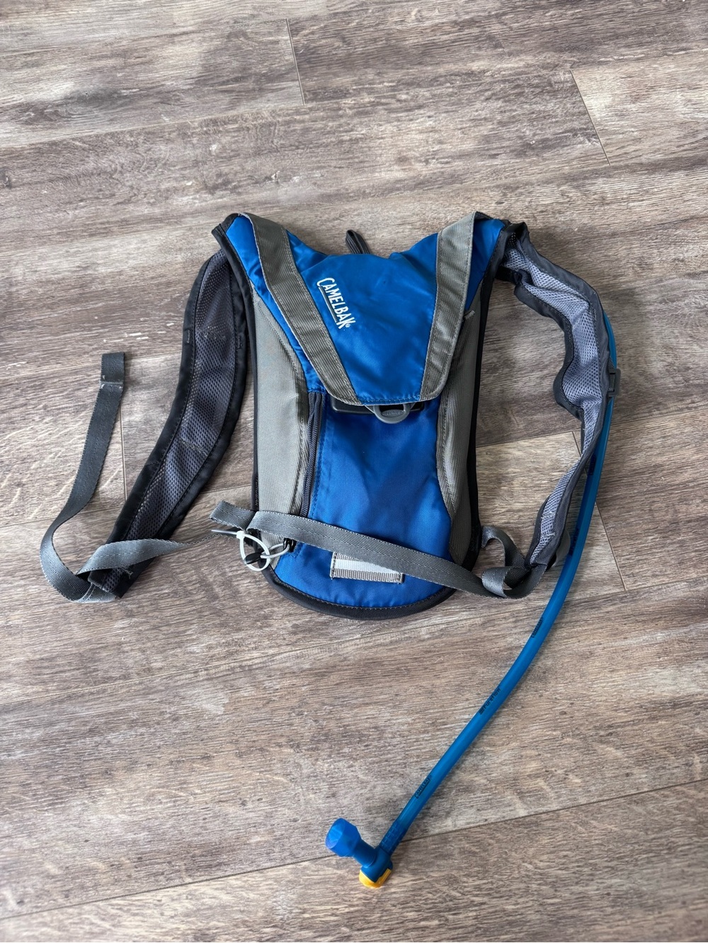 Camelbak Hydration Backpack Hydrobak W/ Bladder Blue & Gray - Picture 4 of 7